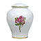 Rose Porcelain Urn
